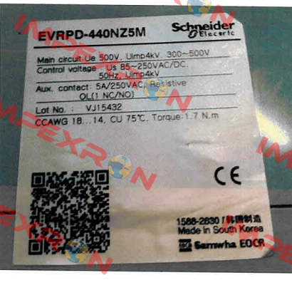 EVRPD-440NZ5M Samwha