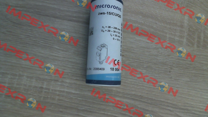 P/N: 18004, Type: zws-15/CU/QS Microsonic