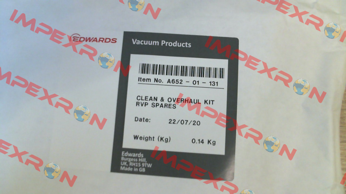 A65201131 Edwards Vacuum