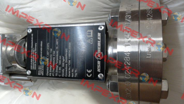 BNA-25/16/C-MG-M1.400-V60x2-MRA-ZVSS 200 Ksr Kuebler