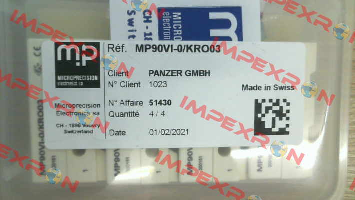 MP90VI-0/KRO03 Microprecision Electronics SA