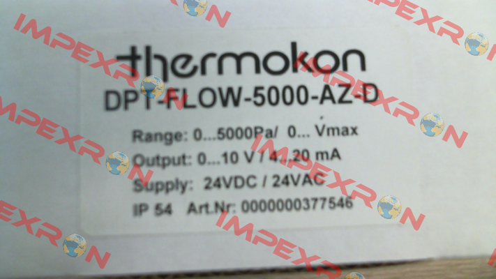 DPT Flow 5000 LCD Thermokon