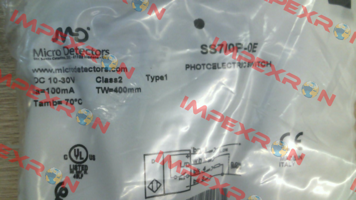 SS7/0P-0E Micro Detectors / Diell (now Datasensing)