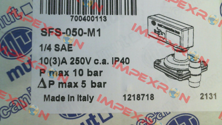 7.004.00113 Mut Meccanica Tovo SpA