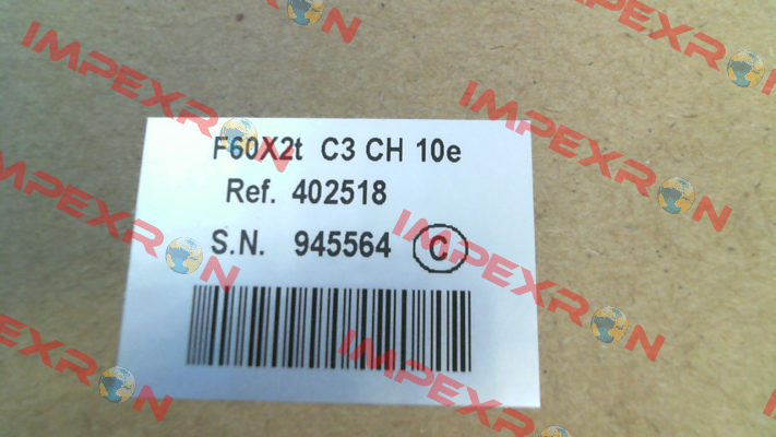 P/N: 402518, Type: F60X2t C3 CH 10e Scaime