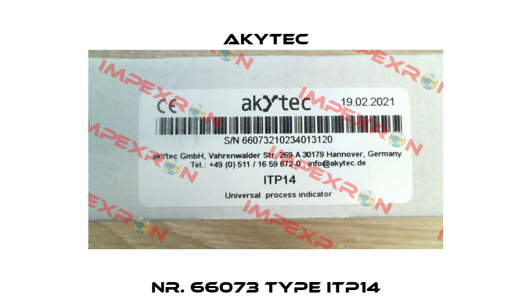 Nr. 66073 Type ITP14 AkYtec