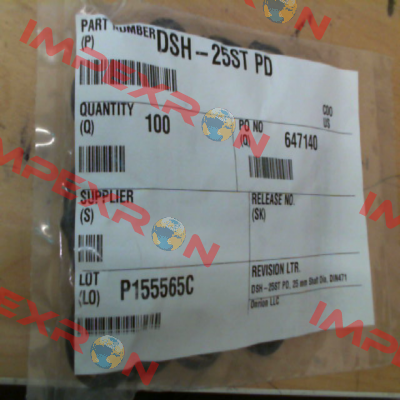 DSH-25ST PD Rotor Clip