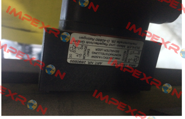 MKS 1/W-L 24V-S6 / 2890999 Bühler Technologies