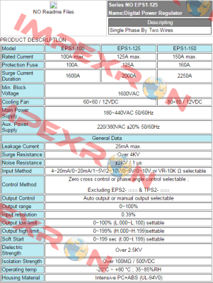 EPS1-125  Fotek