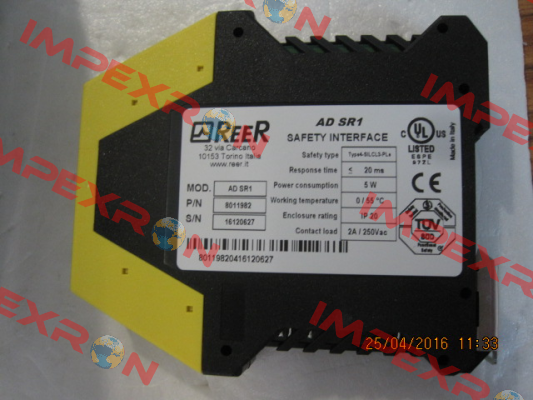 SP-R-13-309-00 / AD SR1 Reer