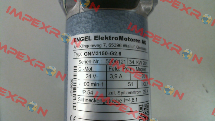 8031900950 - GNM3150−G2.6 Engel Motor