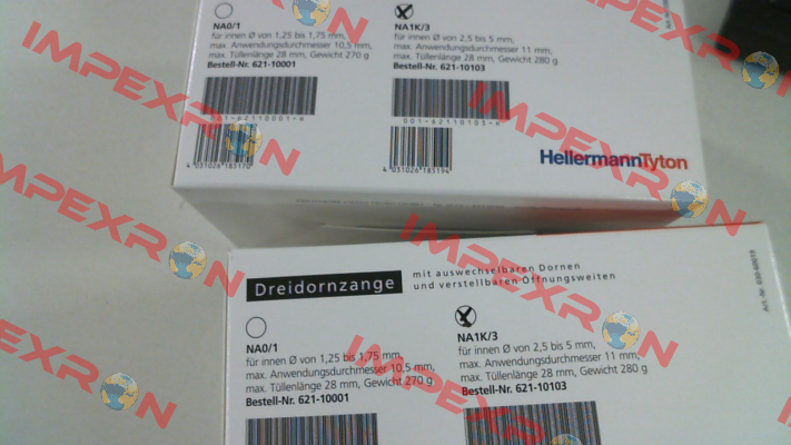 p/n: 621-10103, Type: NA1K/3 Hellermann Tyton