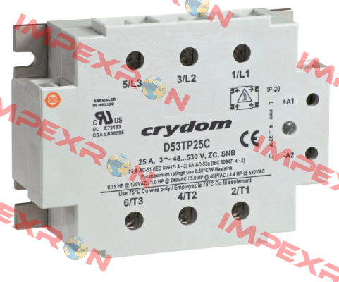 D53TP50C (pack x10) Crydom