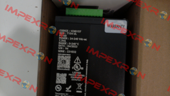 P/N: 1CN0157 Type: T154 ED16 UL Tecsystem