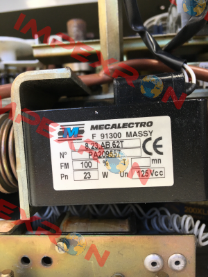 8.23-.AB.62T (125Vcc - 23W) Mecalectro