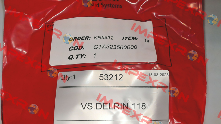53212 | VS.DELRIN.118 GT Attuatori